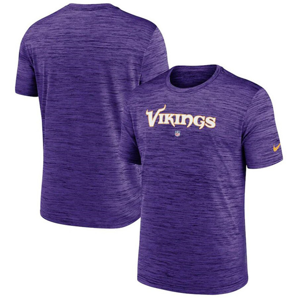 Men's Purple Minnesota Vikings Velocity Performance T-Shirt
